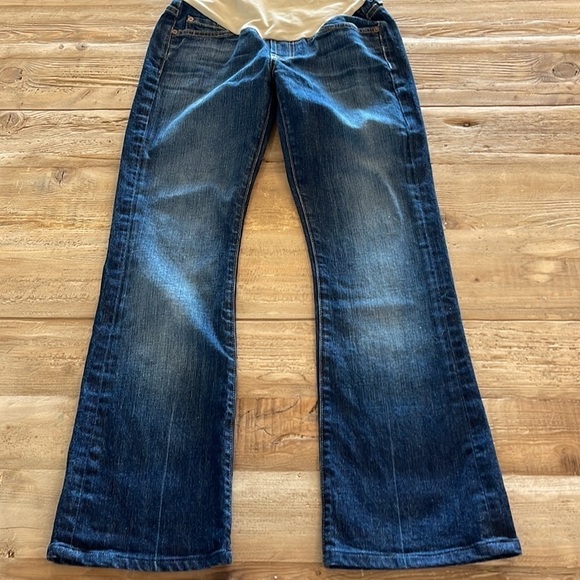 7 For All Mankind A Pea in a Pod Collection Maternity Jeans - Picture 2 of 10